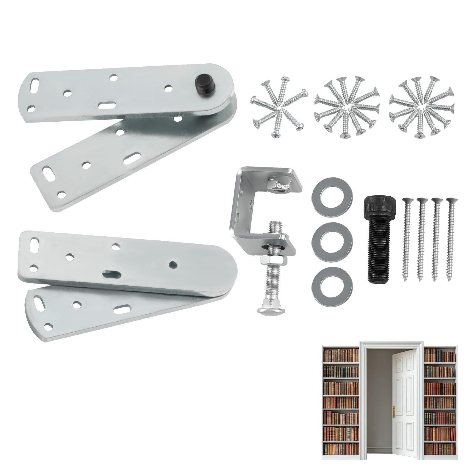 Amazon.com: Tuningsworld Hidden Bookcase Door Secret Door Pivot